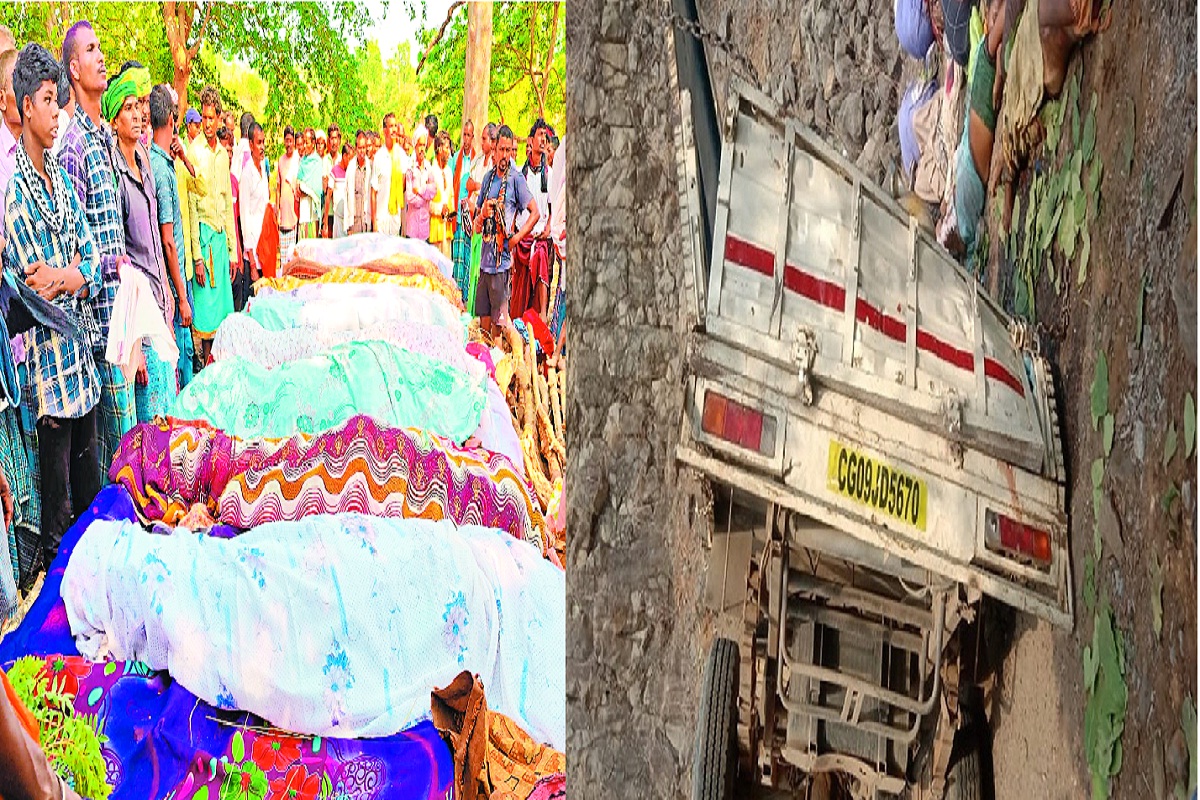 Chhattisgarh Accident: 19 मृतकों के परिजनों को 20-20 लाख देने की मांग, कांग्रेस
ने कहा- वे आदिवासी वर्ग से हैं.. - image