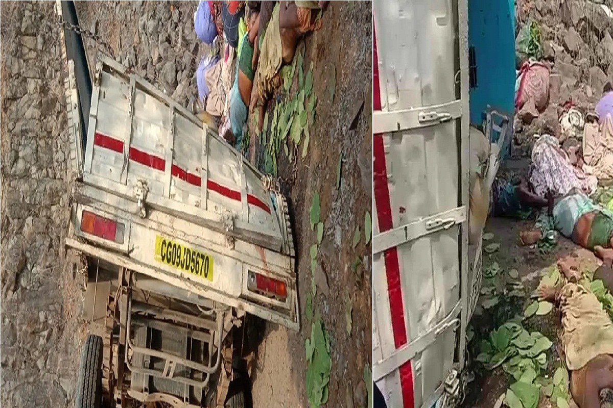 Accident in Kawardha: Photo of Chhattisgarh road accident