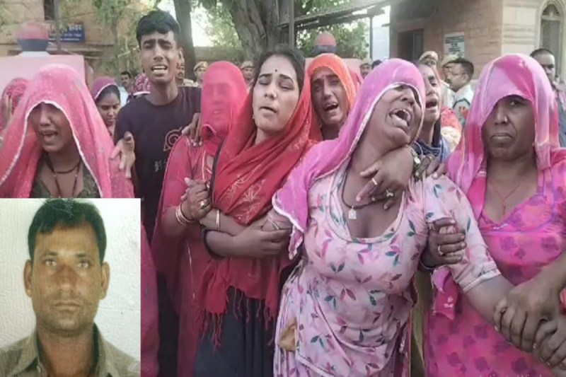 man dies in Jhanwar police station