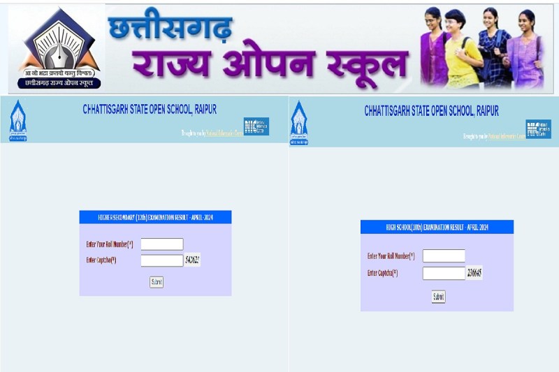 CG Open School Result 2024