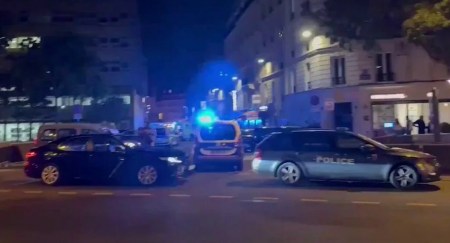 Paris police station shooting