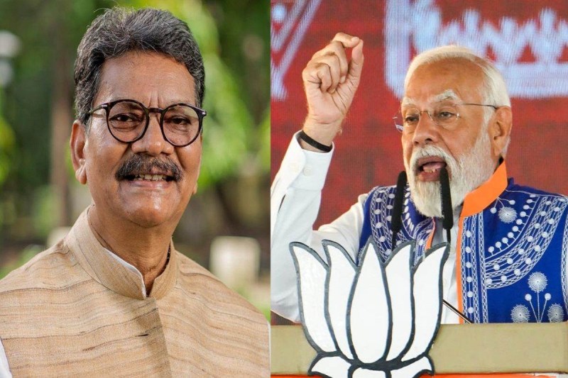 pm modi, charan das mahant, cg lok sabha election 2024