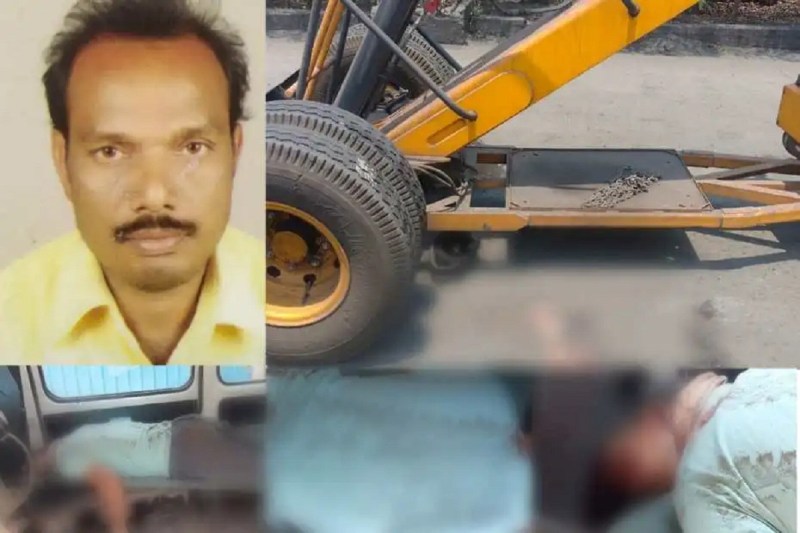 Raigarh road accident, one died