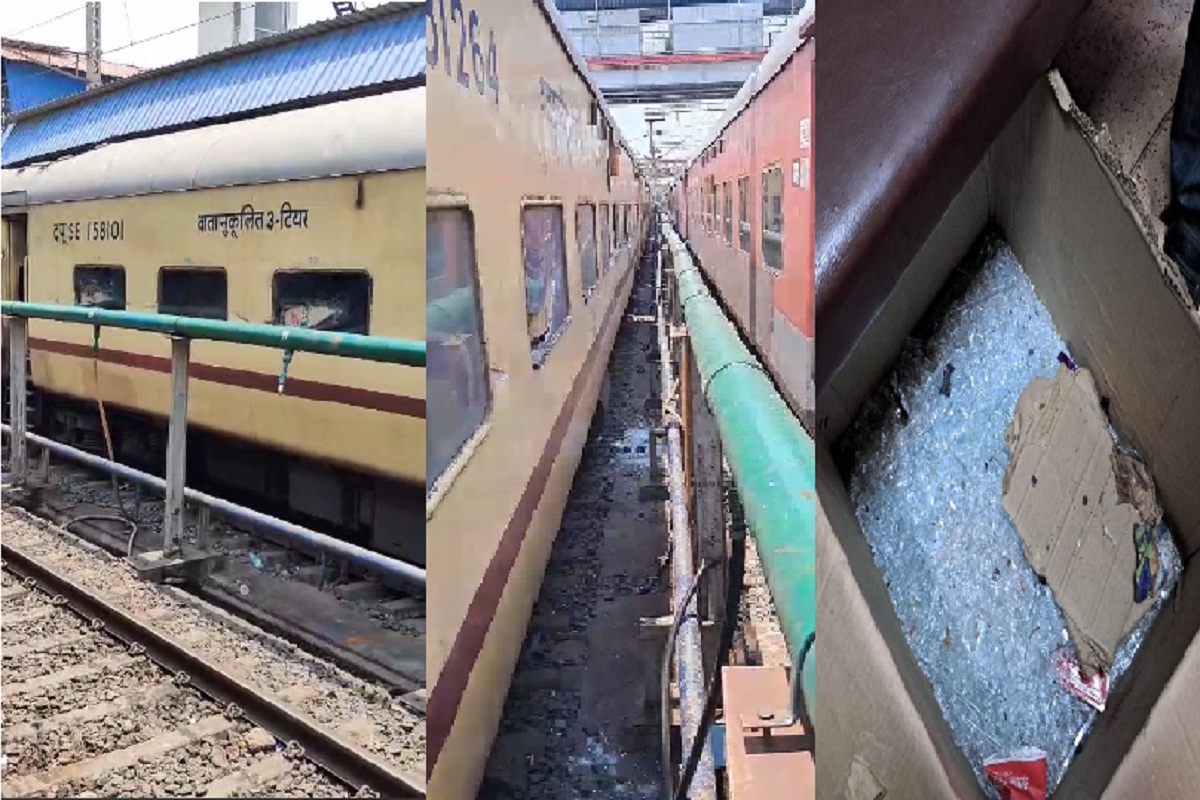 Chhattisgarh News: रायपुर रेलवे स्टेशन पर बड़ा हादसा, मुंबई जा रही शालीमार
एक्सप्रेस के AC बोगी पर गिरा इलेक्ट्रिक पोल, दो घायल, एक का कटा हाथ