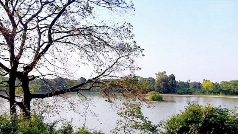 rampur 250 year old lake gives a fascinating feeling