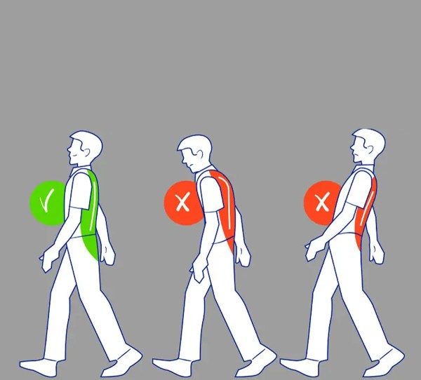 follow the right way to walk