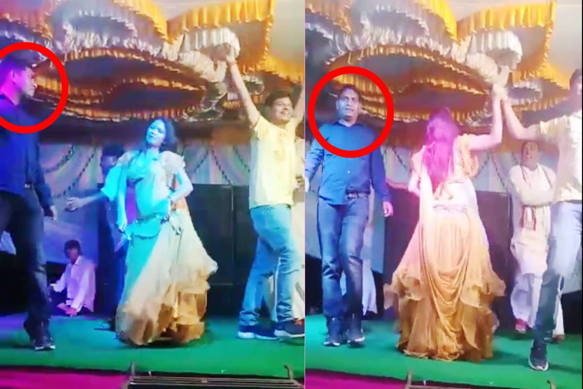 Patwari Dance Video: ‘चोली के पीछे क्या है’ गाने पर डांस करते हुए पटवारी ने
डांसर के साथ की गंदी हरकत, मचा बवाल - image