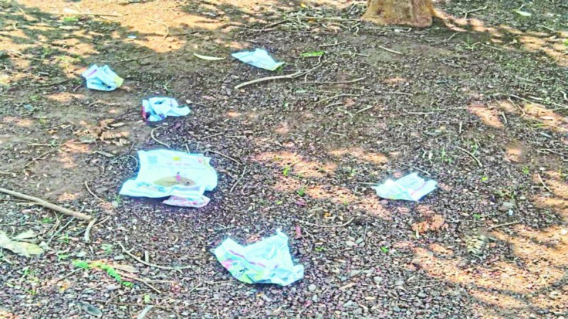 एक शासकीय स्कूल में विद्या का अपमान करने का मामला सामने आया है। प्रधान पाठक ने पुस्तक को फाड़कर उसके पन्ने पर छात्रों से नाश्ता बटवाया।