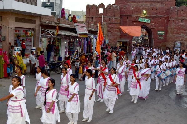 15 day training class of Rashtra Sevika Samiti concludes with the inspiration of struggle and service.