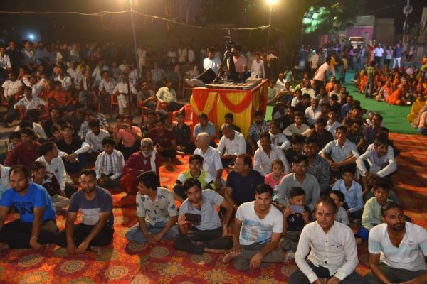 On Shani Jayanti, a procession was taken out after worshiping Shani Dev.
