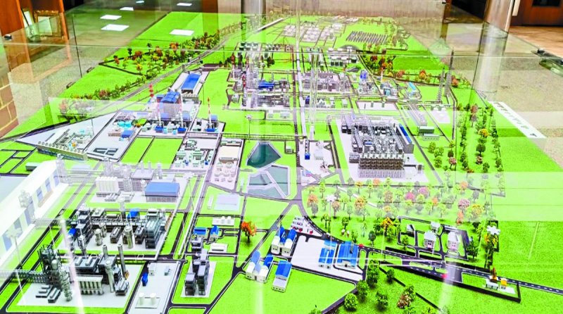 पेट्रोकेमिकल प्लांट