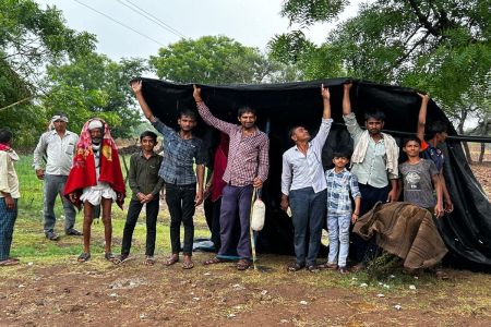 जिंदल की ब्लास्टिंग का विरोध, सातवे दिन भी आंदोलन
