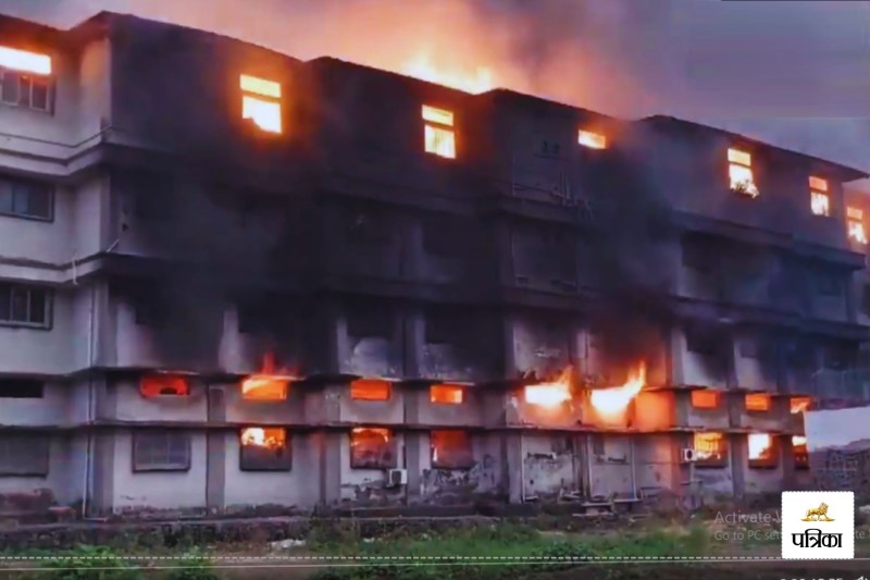 Diaper factory fire