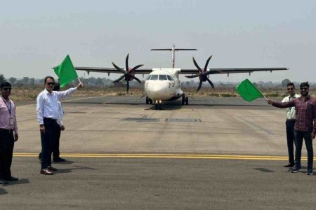 Bilaspur-Jagdalpur Flight