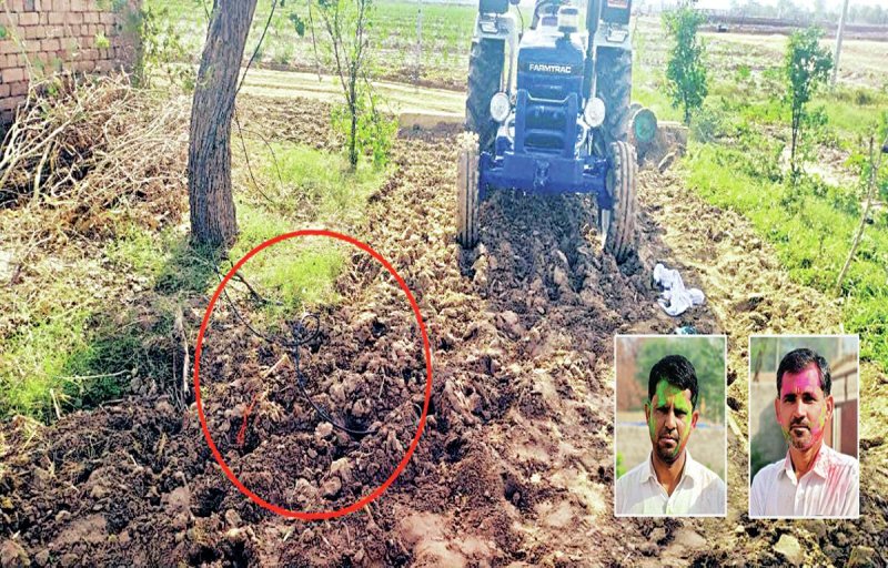 खेत में पड़ी विद्युत तार हटाते समय करंट की चपेट में आने से दो सगे भाइयों की मौत