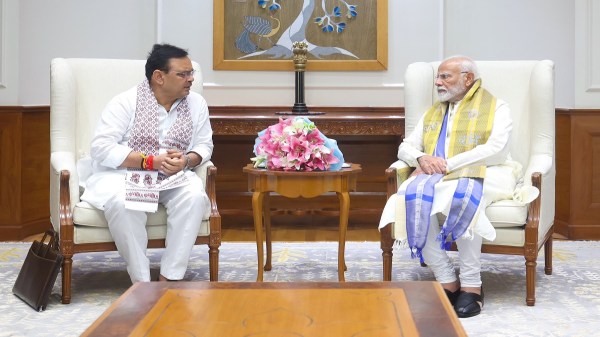 CM Bhajan Lal Visits Delhi met PM Modi