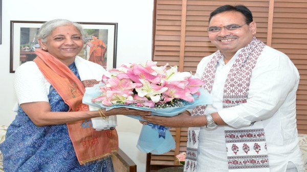 CM Bhajan Lal discussed upcoming budget with Nirmala Sitharaman