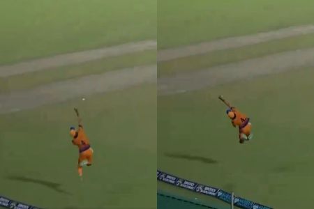 Abhishek Das's incredible reflexes