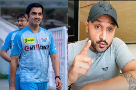 Harbhajan Singh Gautam Gambhir