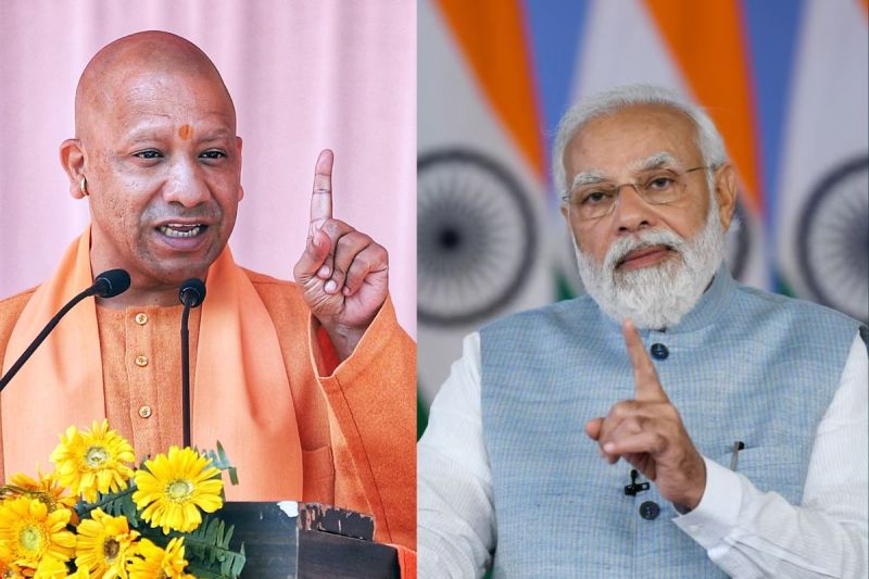 Exit Poll 2024 Modi Yogi factor in UP in Republic Bharat exit poll NDA gets 68 to 74 seats