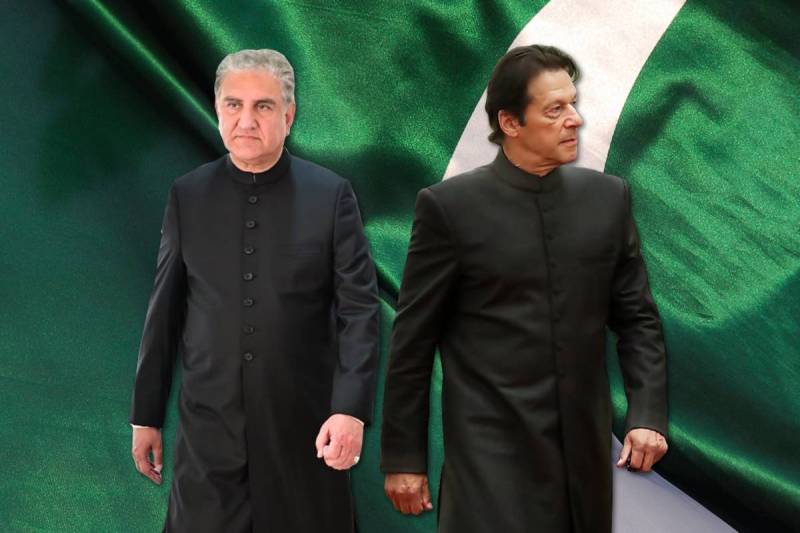 Imran Khan and Shah Mehmood Qureshi