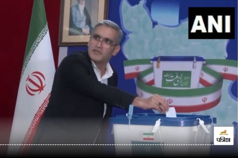 Voting in Indian city delhi, Mumbai for Iran President Election 2024
