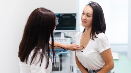 Mammography test for women over 40,