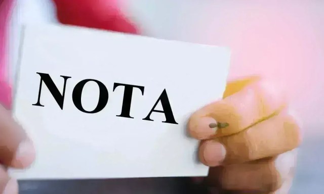 Nota in Tamilnadu