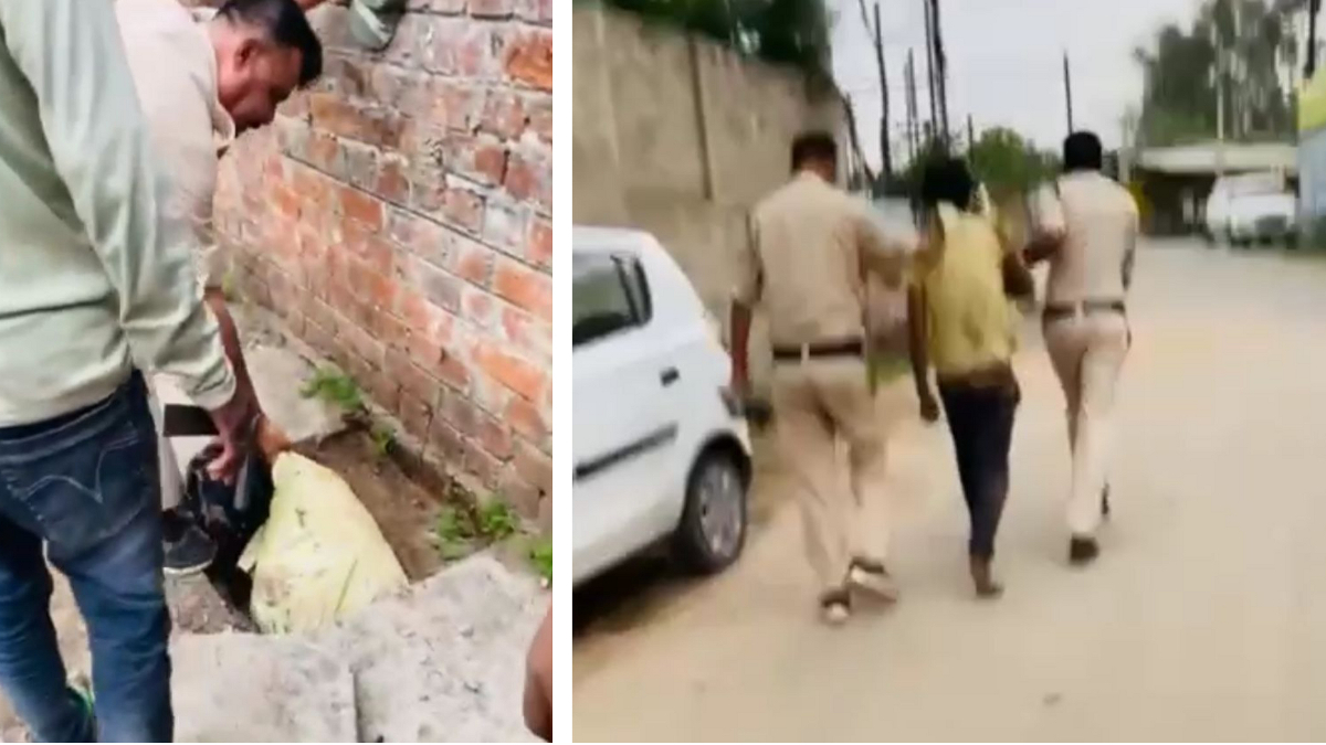 CG crime: Video: पुलिस की गाड़ी से कूदकर भागा तस्कर, नाली में घुस गया, फिर
जवानों ने ऐसे निकाली उसकी हेकड़ी