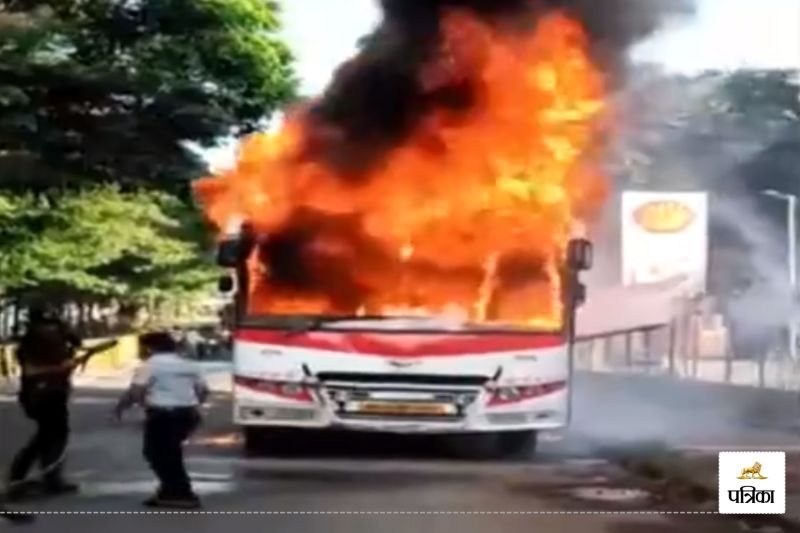 Pune Bus Fire