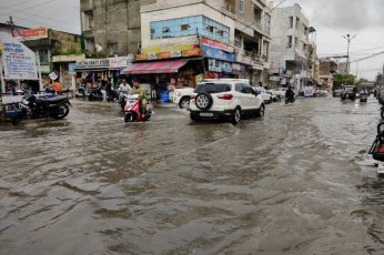 Rajasthan Weather News : कोटा में छितराई बारिश, तापमान गिरा, गर्मी से राहत