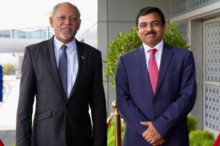 Seychelles'sVice-President Ahmed Afif