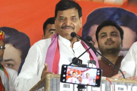 Shivpal Yadav press conference and says Public broke ego of BJP