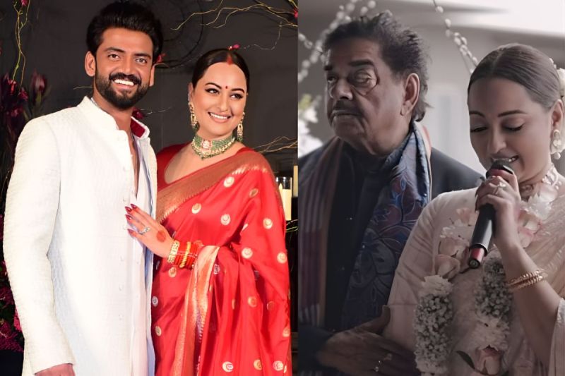 Sonakshi Sinha-Zaheer Iqbal First Wedding Video Shatrughan Sinha Got Emotional