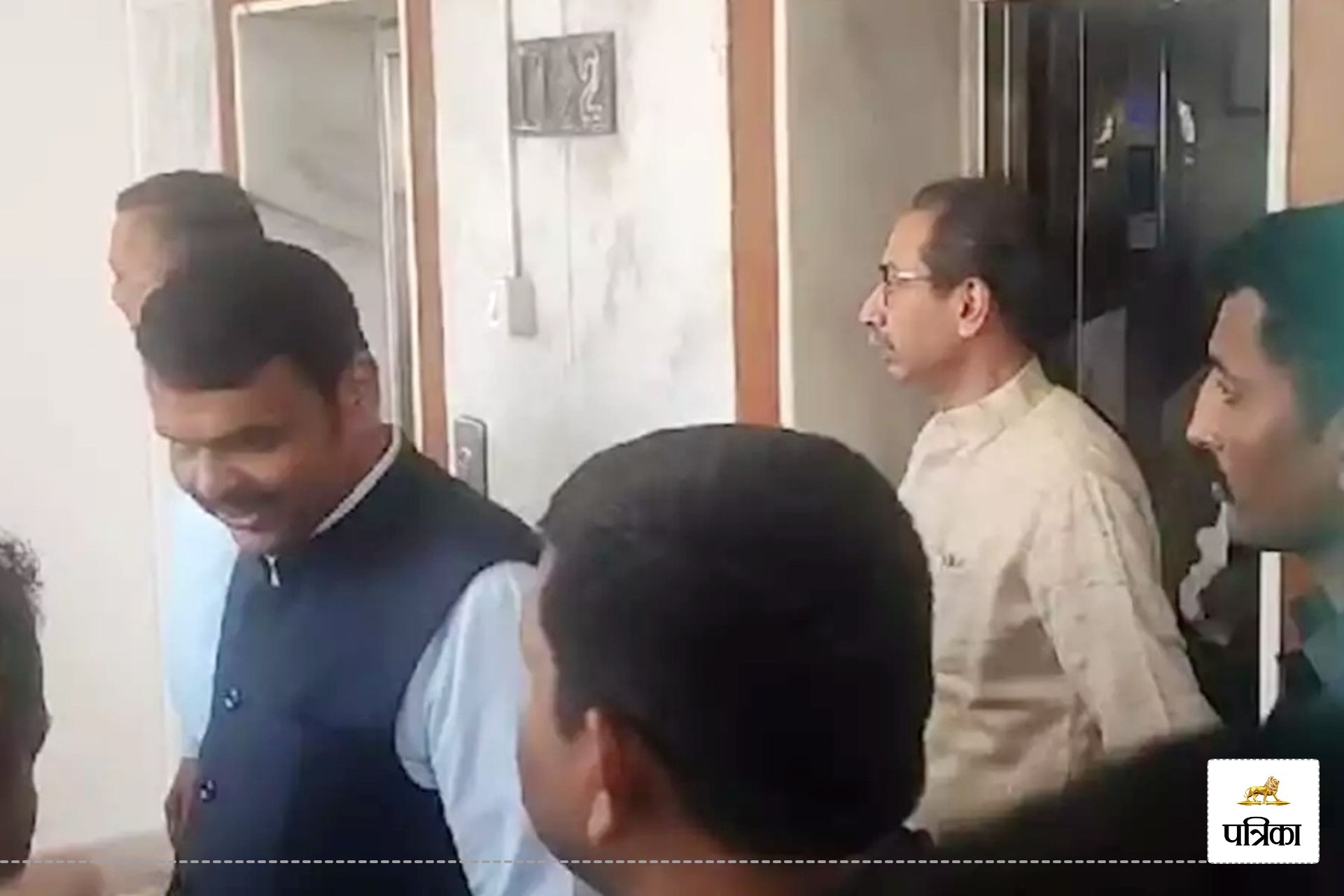 Uddhav Thackeray Devendra Fadnavis together