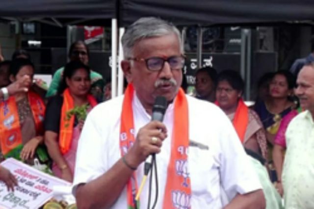 Former MLA M.B. Bhanuprakash was protesting against karnataka government and he dead 