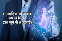 Weekly Horoscope 30 June to 6 July 2024