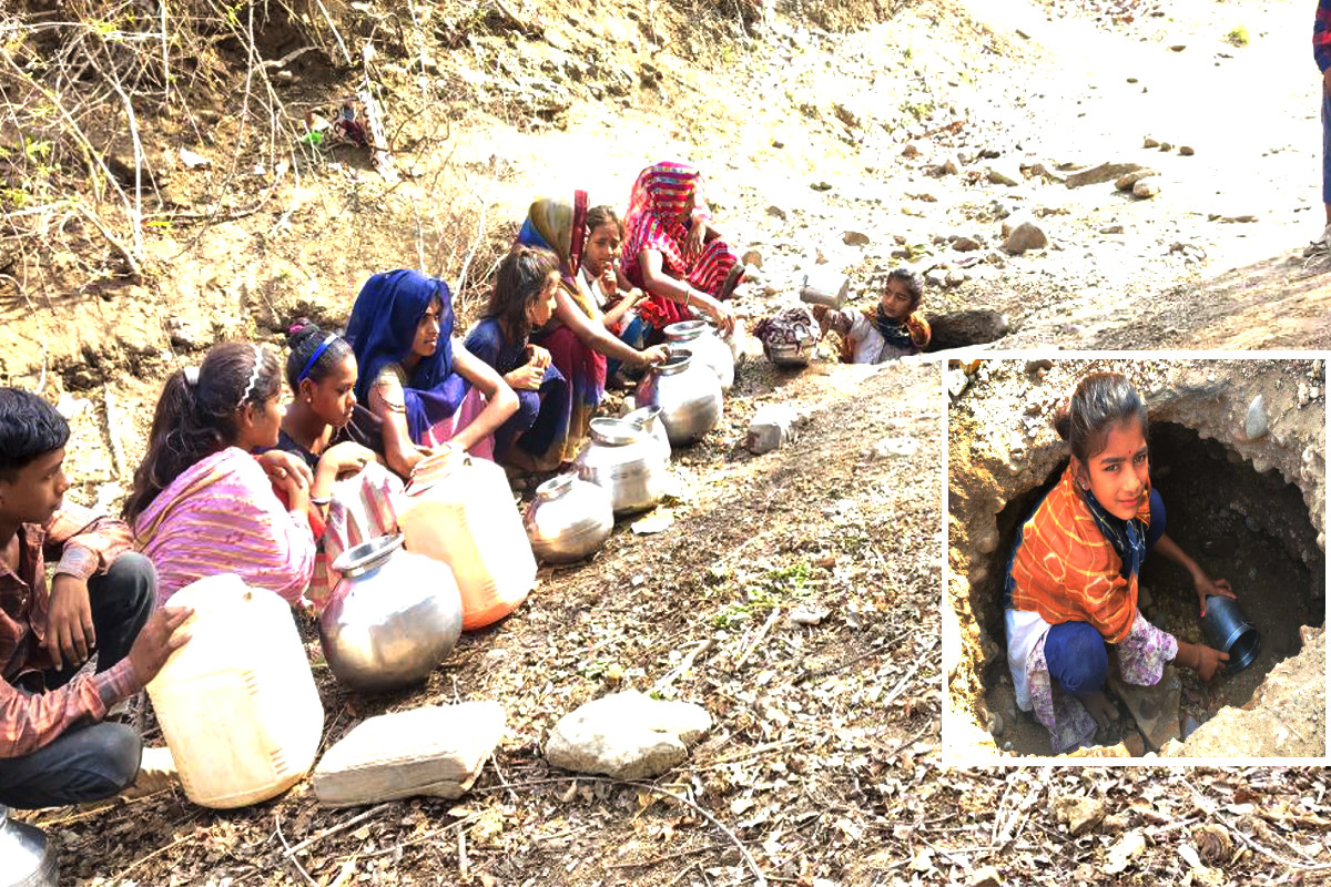 water crisis in shivpuri