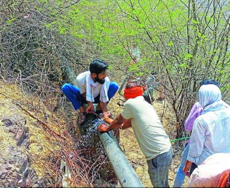 मंत्री के आदेश के बाद राइजिंग लाइन से काटे कनेक्शन, जुर्माना राशि भी वसूली जाएगी