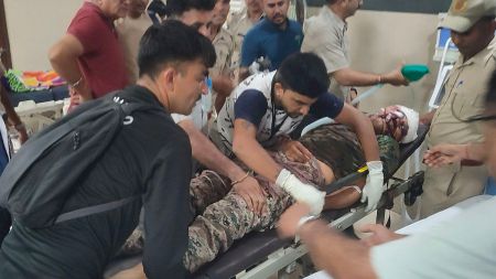 commando hits gunshot