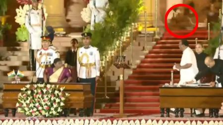 tendua at rashtrapati bhavan