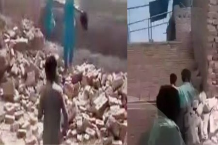Ram Mandir vandalized in Pakistan
