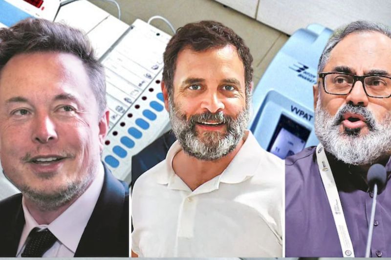 Politics on Elon Musk's statement about EVM being hacked