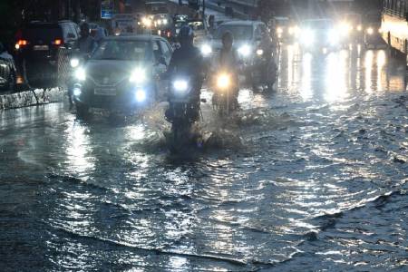heavy rain