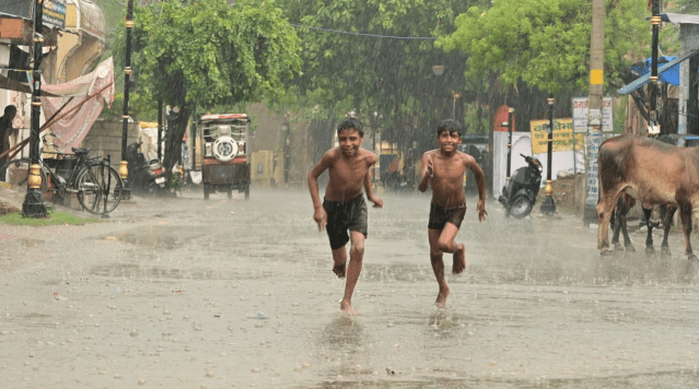 भरतपुर में बारिश