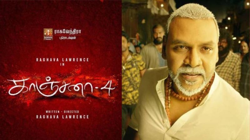 Kanchana 4 Update Raghava Lawrence Horror Comedy Kanchana Sequel Poster Is Here