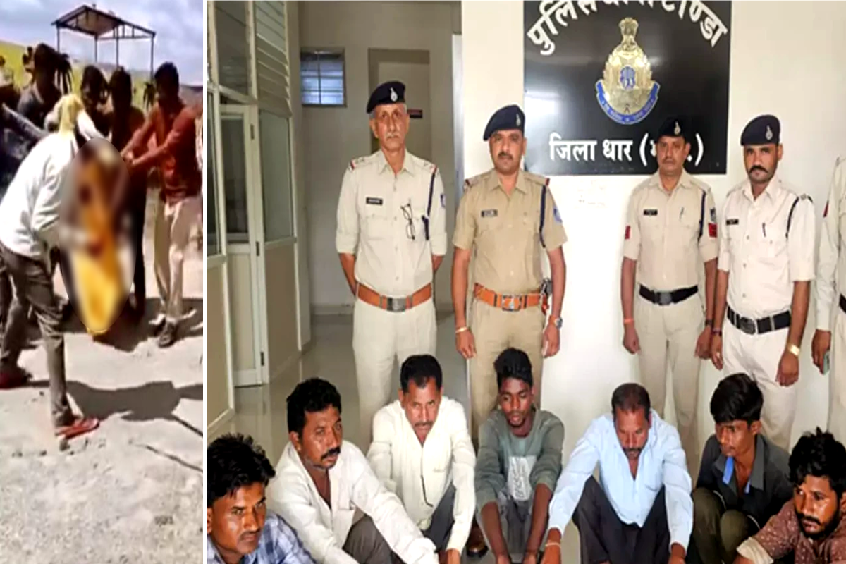 tribal woman beaten case