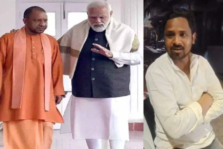 man arrested over objectionable remarks on Modi Yogi