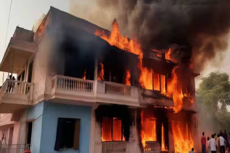 gwalior massive fire
