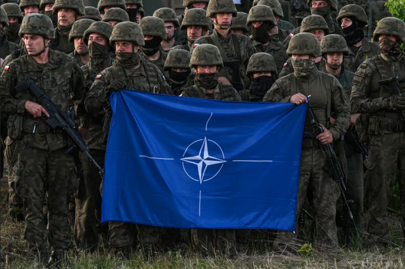 NATO troops